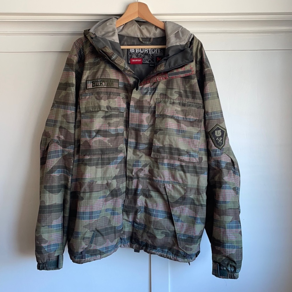 Men’s Burton Camo Snowboard Jacket - M